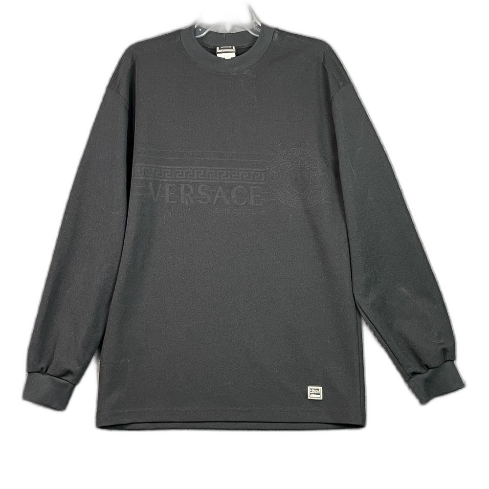 Vintage Versace Jeans Couture Sweatshirt Men Large Crew Neck Streetwear Gorpcore